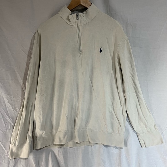Ralph Lauren Other - Ralph Lauren polo pullover men’s xl has stains zip of collar